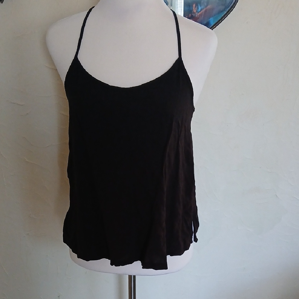 No Boundaries Elegant Black Tank Top
